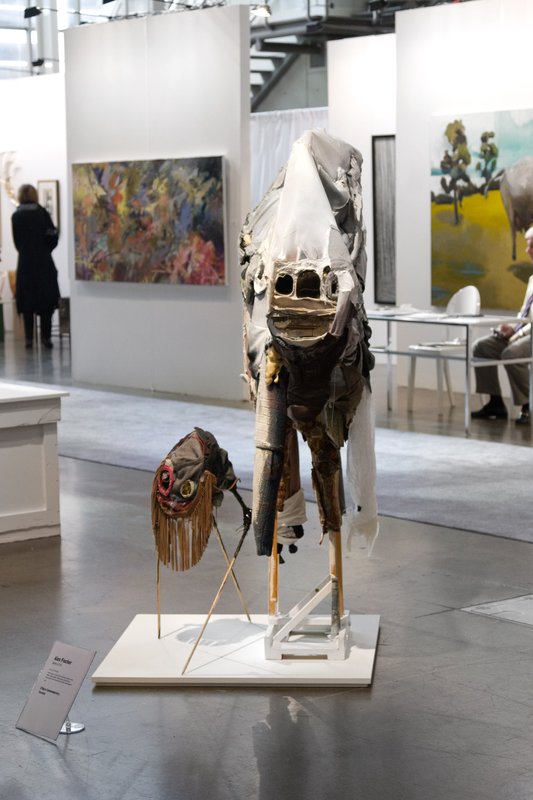 Body of Eris &amp; Spider from Venus — "Open Spaces" Art Toronto 2011, Toronto, Canada — 2011